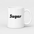 Sugar Mug in white