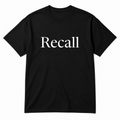 Recall T-Shirt in black