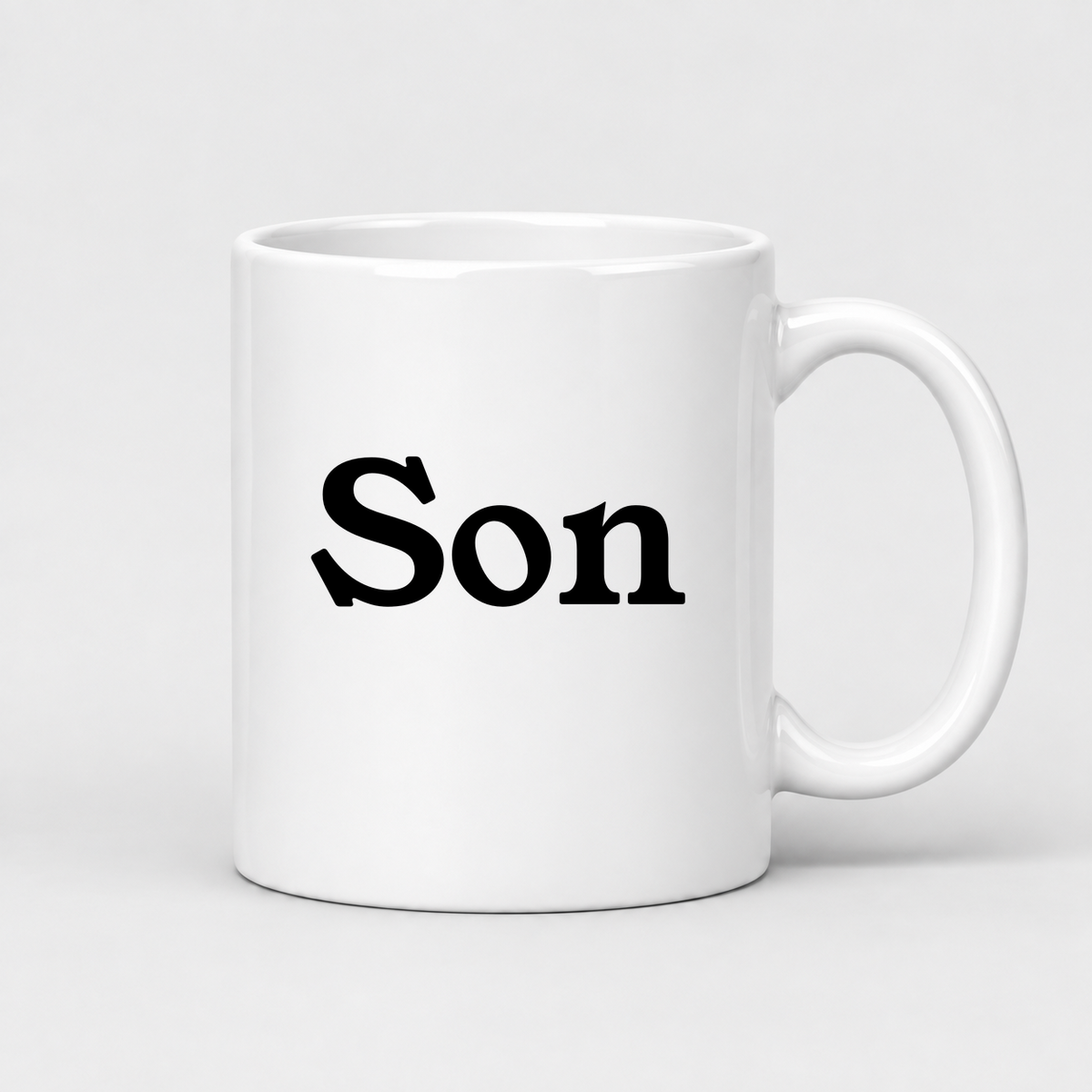 Son Mug in white