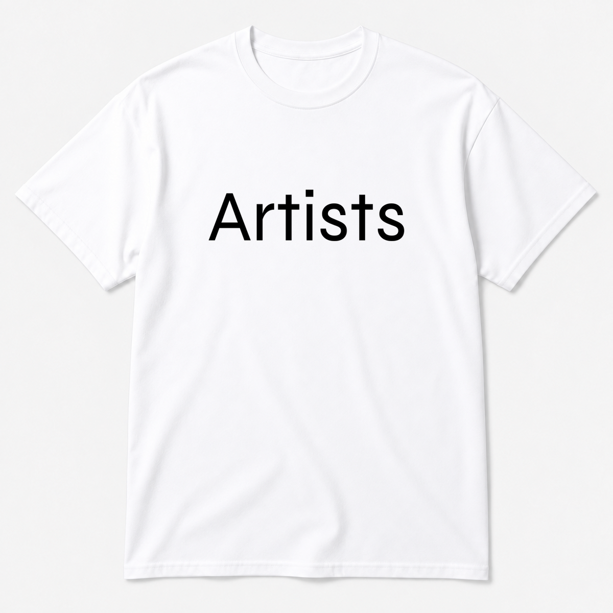 Artists T-Shirt in white