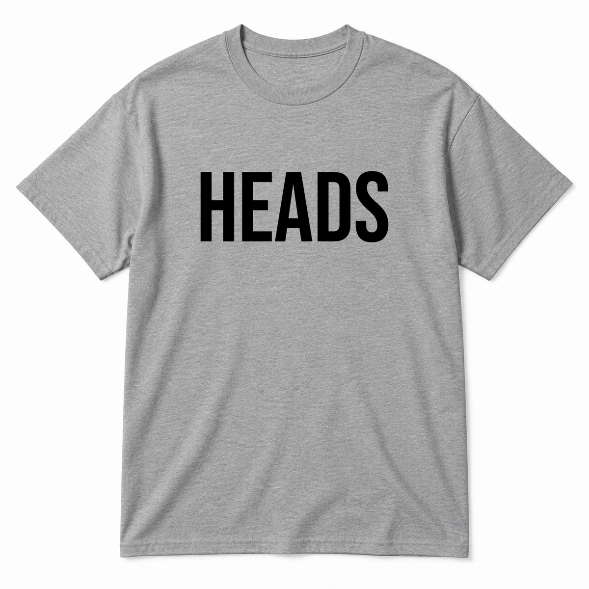 Heads T-Shirt in gray