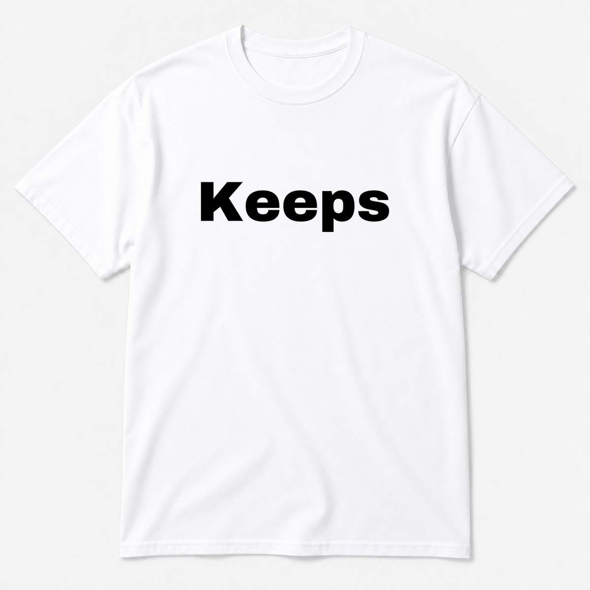 Keeps T-Shirt in white