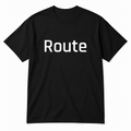 Route T-Shirt in black