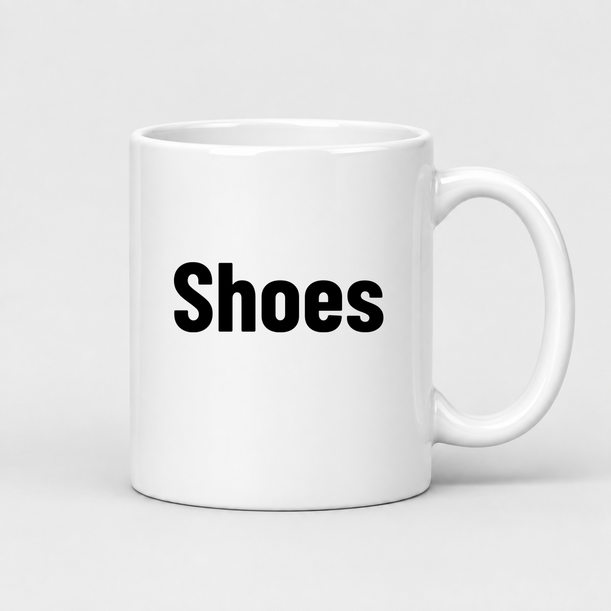 Shoes Mug in white