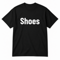 Shoes T-Shirt in black