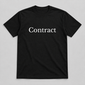 Contract T-Shirt in black