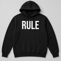 Rule Hoodie in black