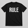 Rule T-Shirt in black