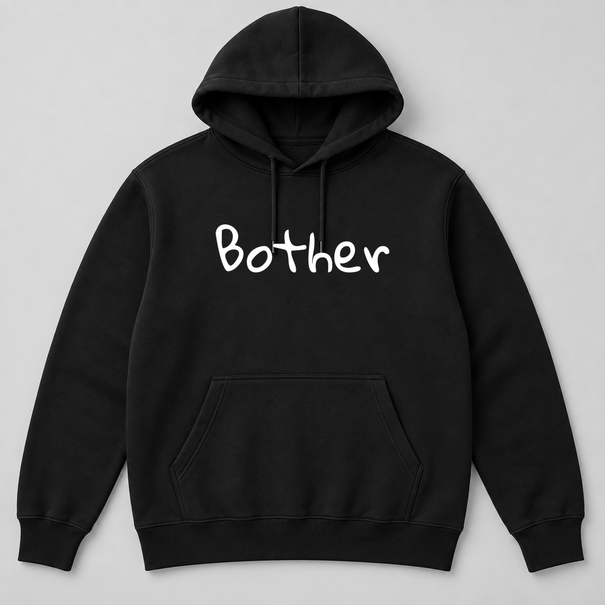 Bother Hoodie in black