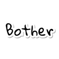Bother die-cut sticker