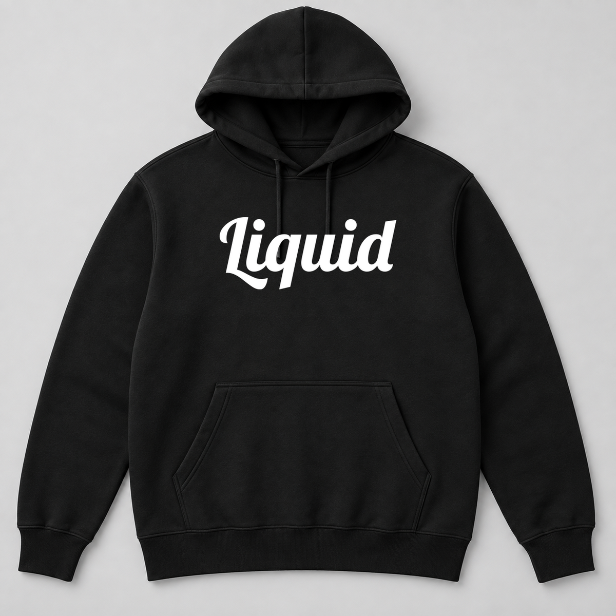 Liquid Hoodie in black