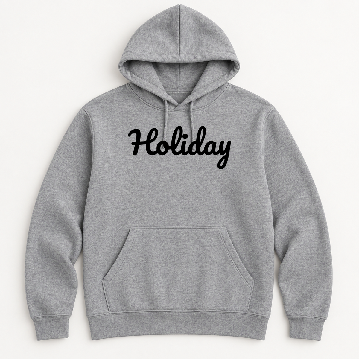 Holiday Hoodie in gray