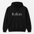 Italian Hoodie in black
