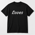 Loves T-Shirt in black