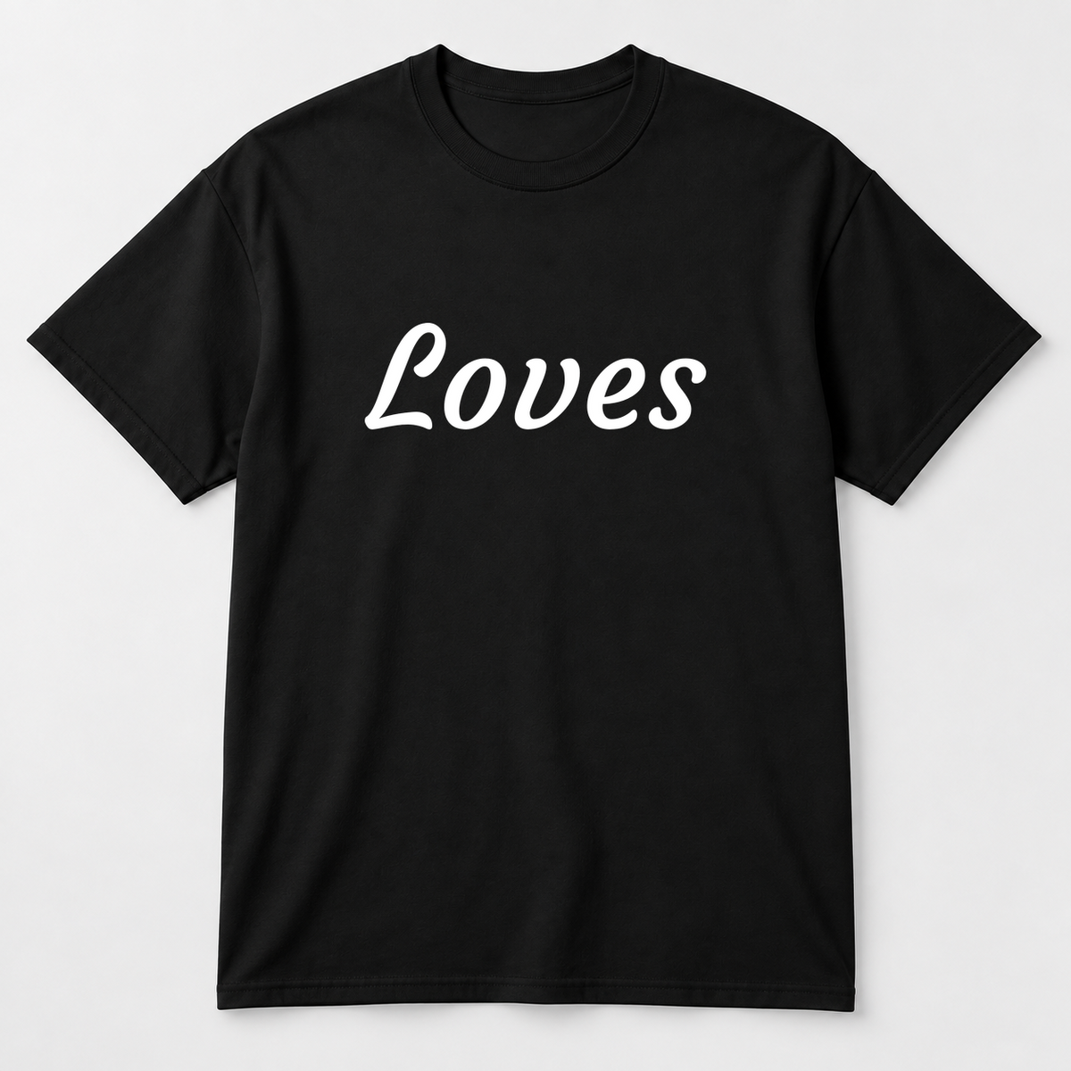 Loves T-Shirt in black