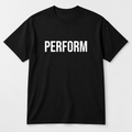 Perform T-Shirt in black