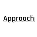 Approach die-cut sticker