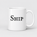 Ship Mug in white
