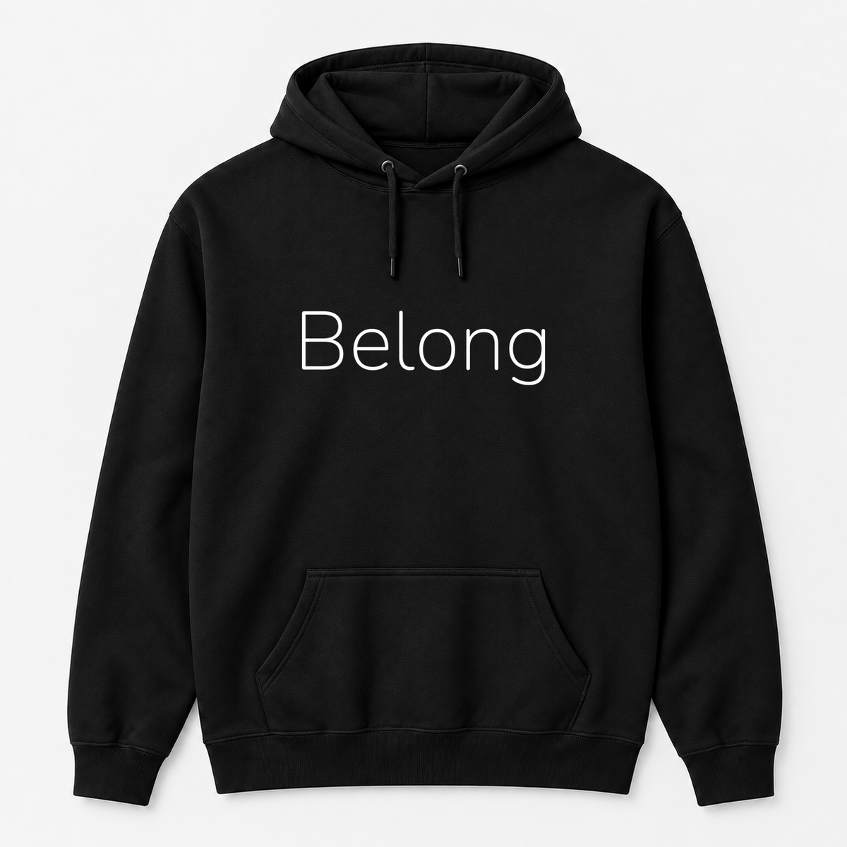 Belong Hoodie in black