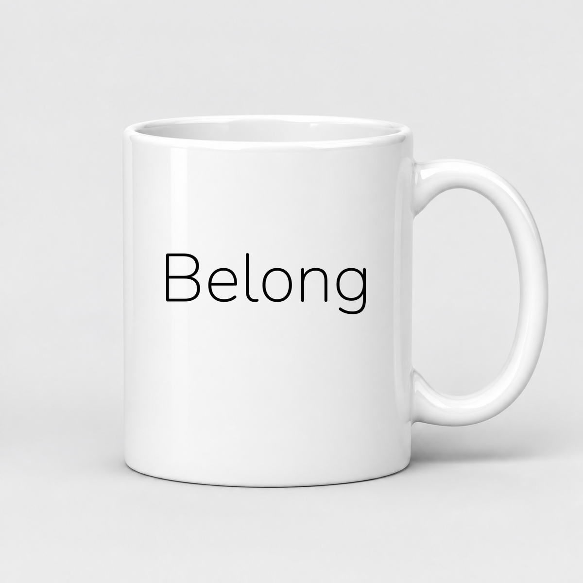 Belong Mug in white