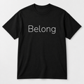 Belong T-Shirt in black