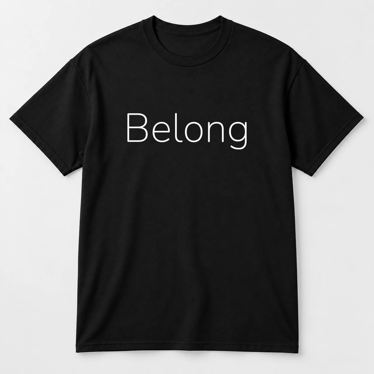 Belong T-Shirt in black