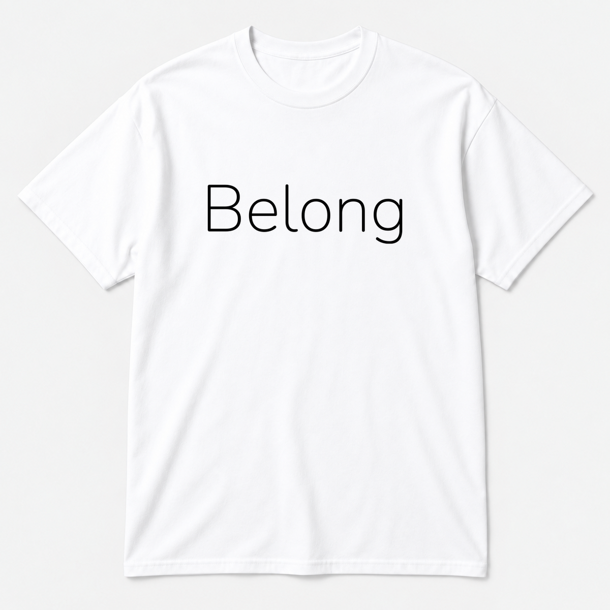 Belong T-Shirt in white