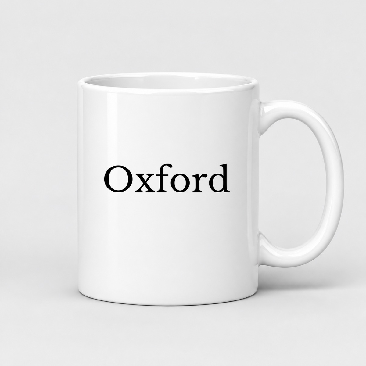 Oxford Mug in white