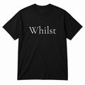Whilst T-Shirt in black