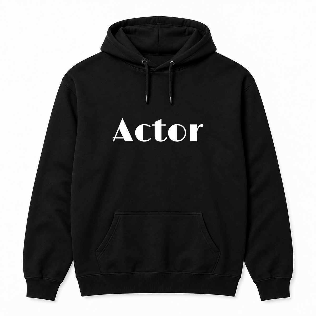Actor Hoodie in black