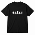 Actor T-Shirt in black
