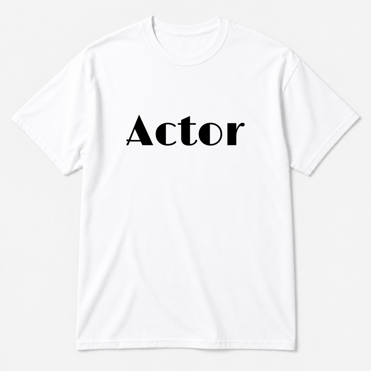 Actor T-Shirt in white