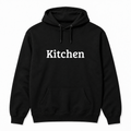 Kitchen Hoodie in black