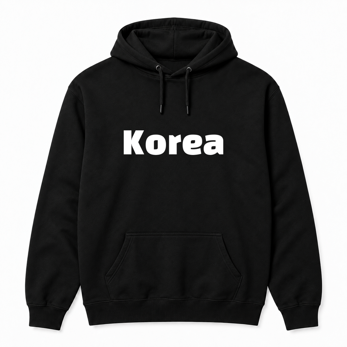 Korea Hoodie in black