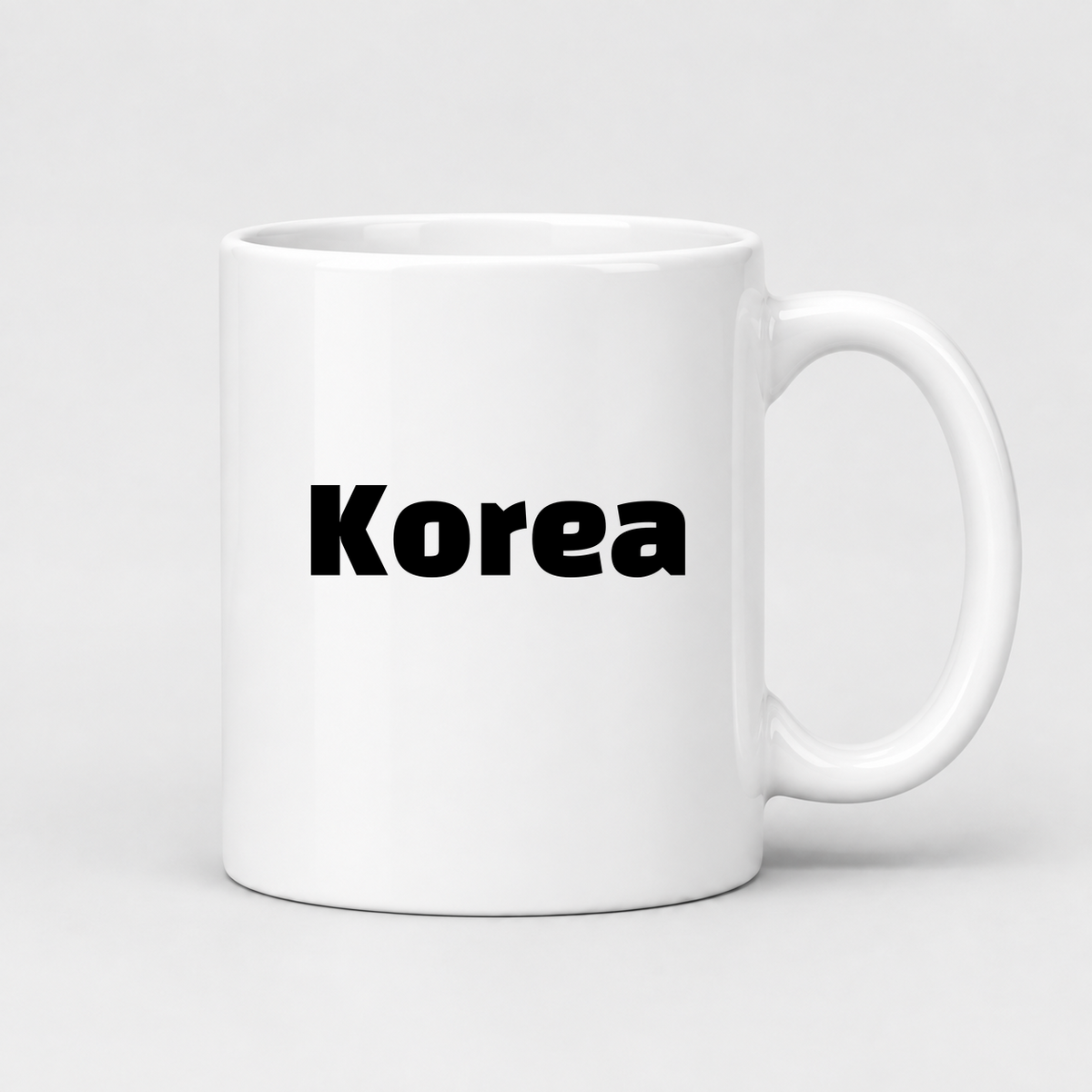 Korea Mug in white
