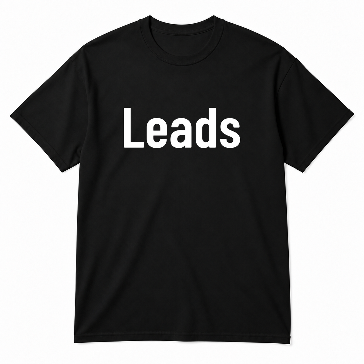 Leads T-Shirt in black