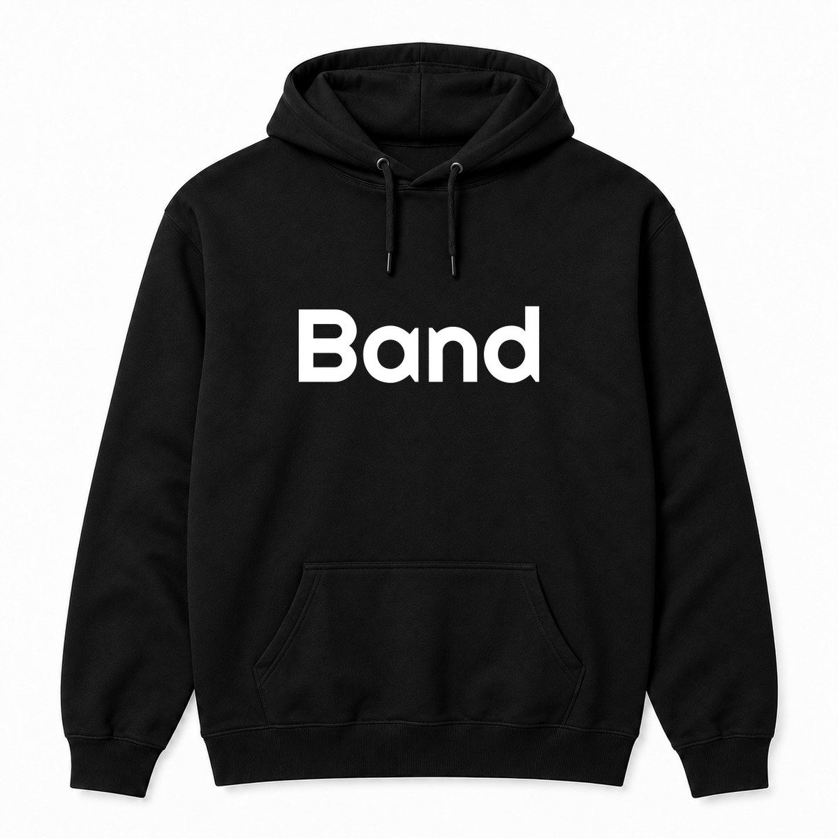 Band Hoodie in black