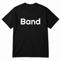 Band T-Shirt in black