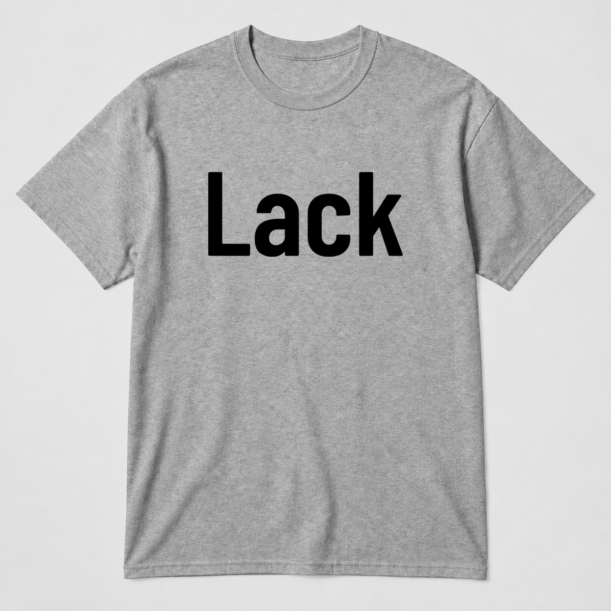 Lack T-Shirt in gray