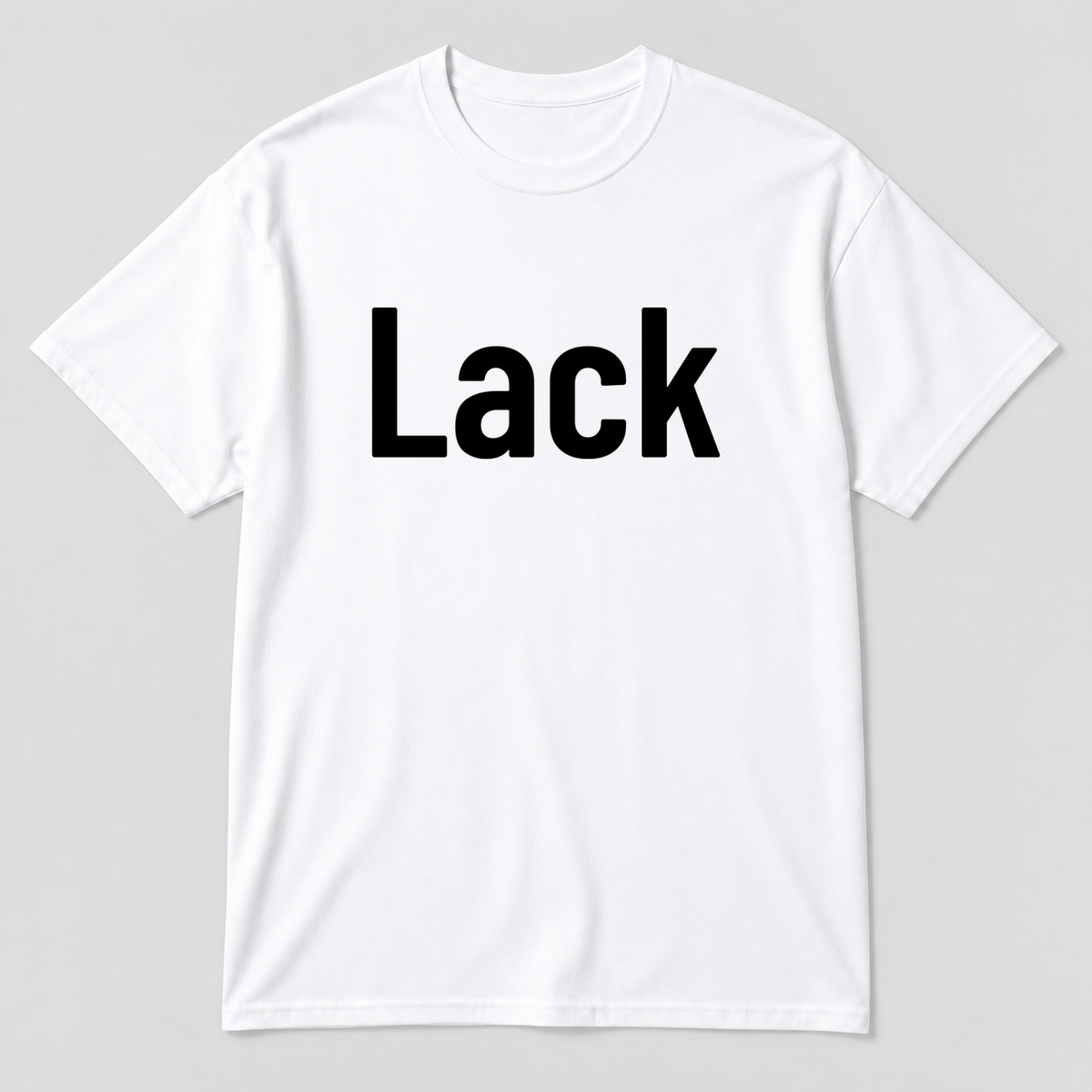 Lack T-Shirt in white