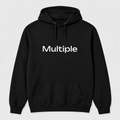 Multiple Hoodie in black