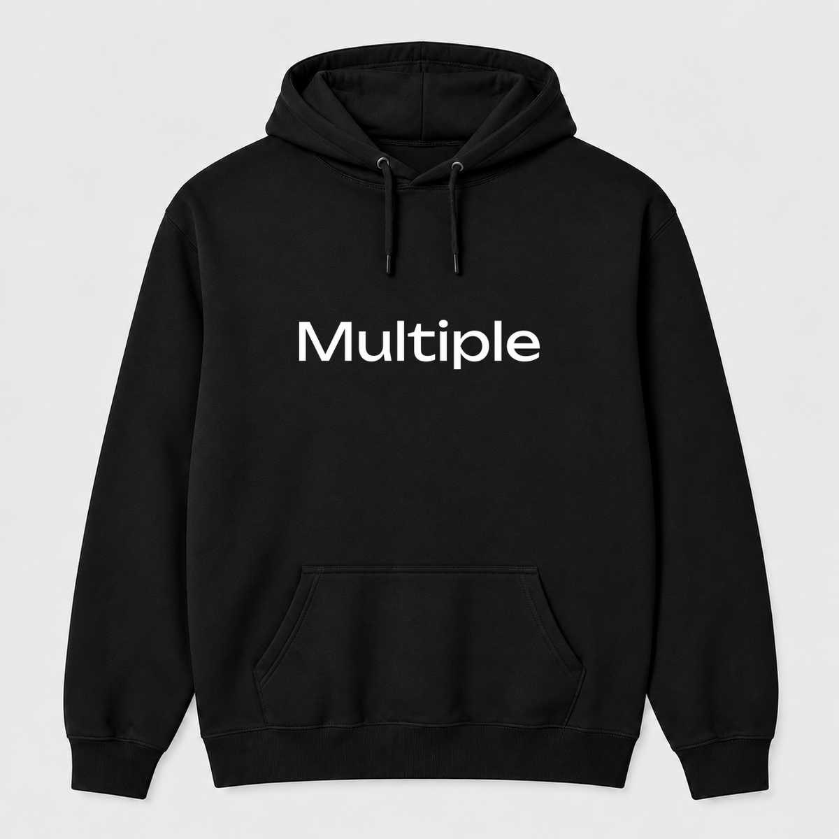 Multiple Hoodie in black