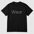Wear T-Shirt in black