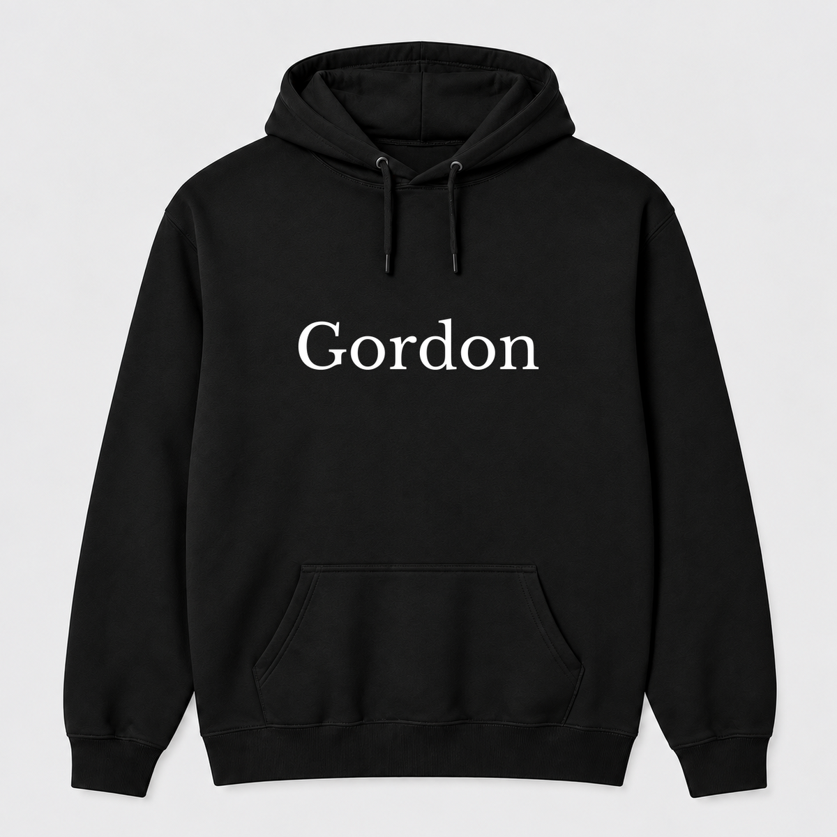 Gordon Hoodie in black