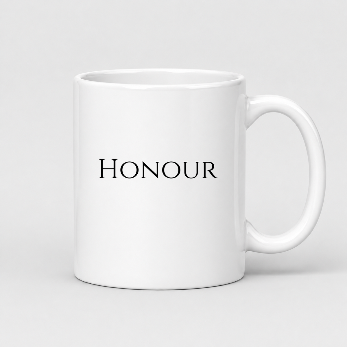 Honour Mug in white