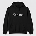Kansas Hoodie in black