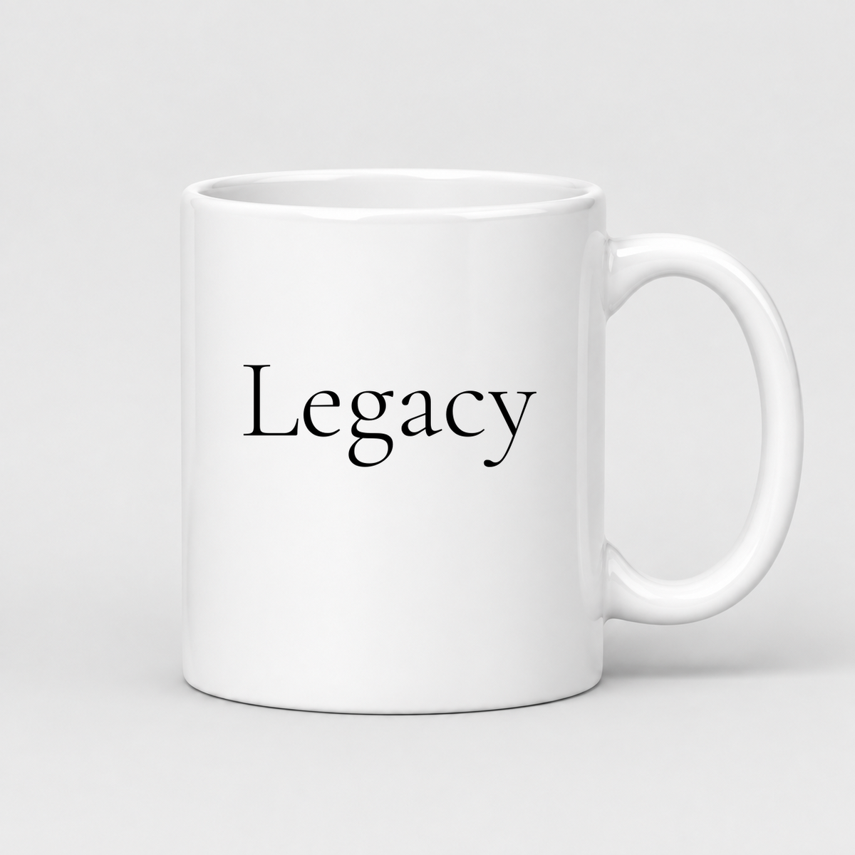 Legacy Mug in white