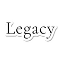 Legacy die-cut sticker