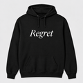 Regret Hoodie in black