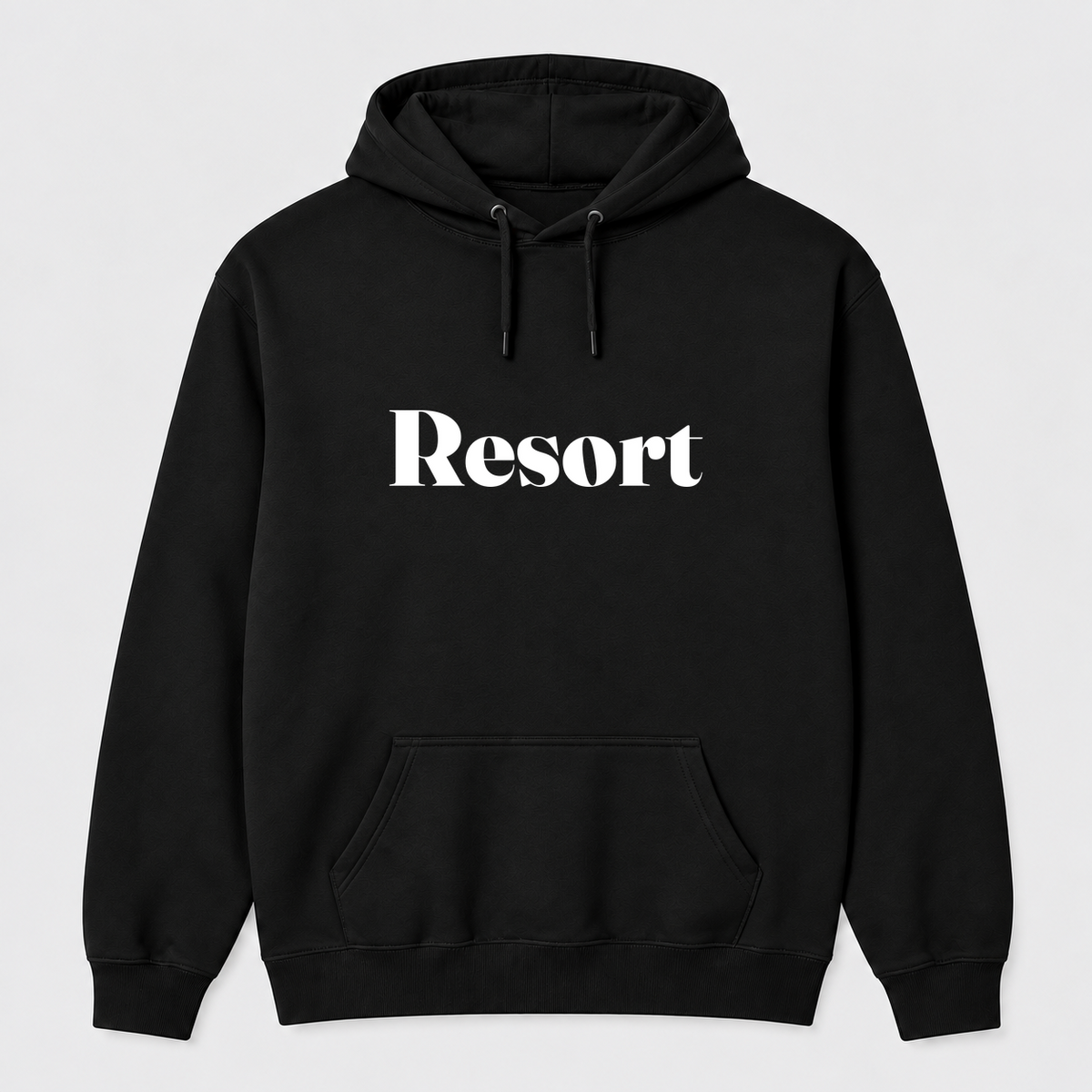 Resort Hoodie in black
